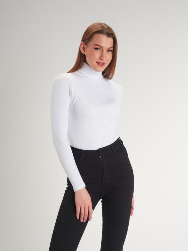Водолазка женская C-4096, белый