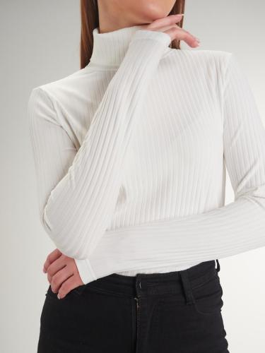 Водолазка женская C-4097, белый