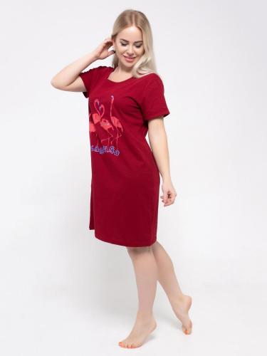 Туника женская С-40115, бордо