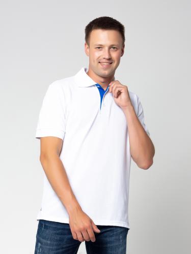 Рубашка-поло С-55146, белый 