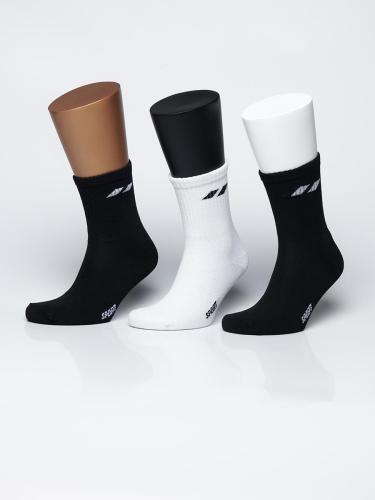 Носки мужские в подарочной коробке (3 пары) С-1422, черный, белый, черный